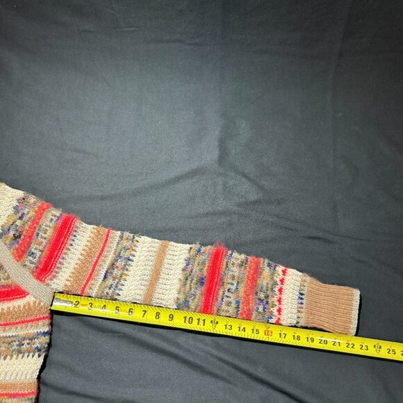 Juicy Couture Women's Sweater Large Multi Colored Angora Alpaca Metalic Thread - Picture 6 of 8